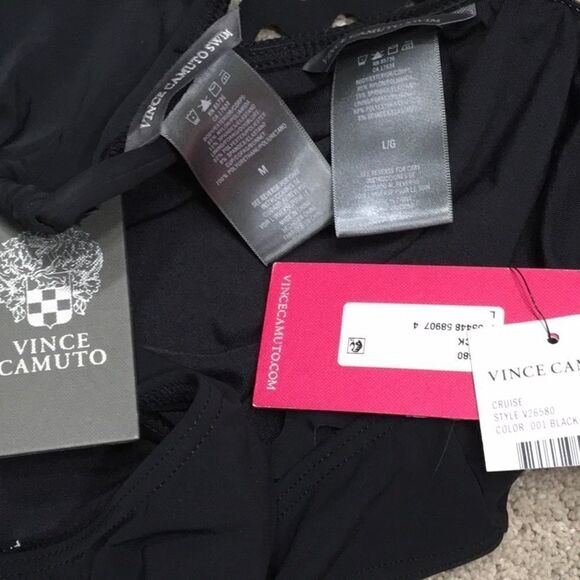 Vince Camuto ric-rack trim bikini. M-top/L-bottom. NWT - Picture 12 of 12